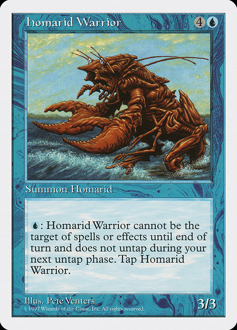 Magic the Gathering Card - Homarid Warrior - MTG Circle
