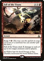 Magic the Gathering Card - Fall of the Titans - MTG Circle