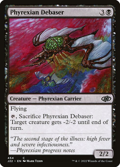 Magic the Gathering Card - Phyrexian Debaser - MTG Circle