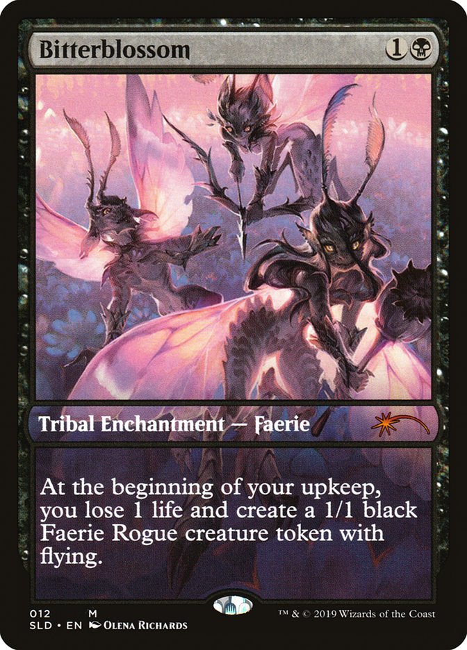 Magic the Gathering Card - Bitterblossom - MTG Circle