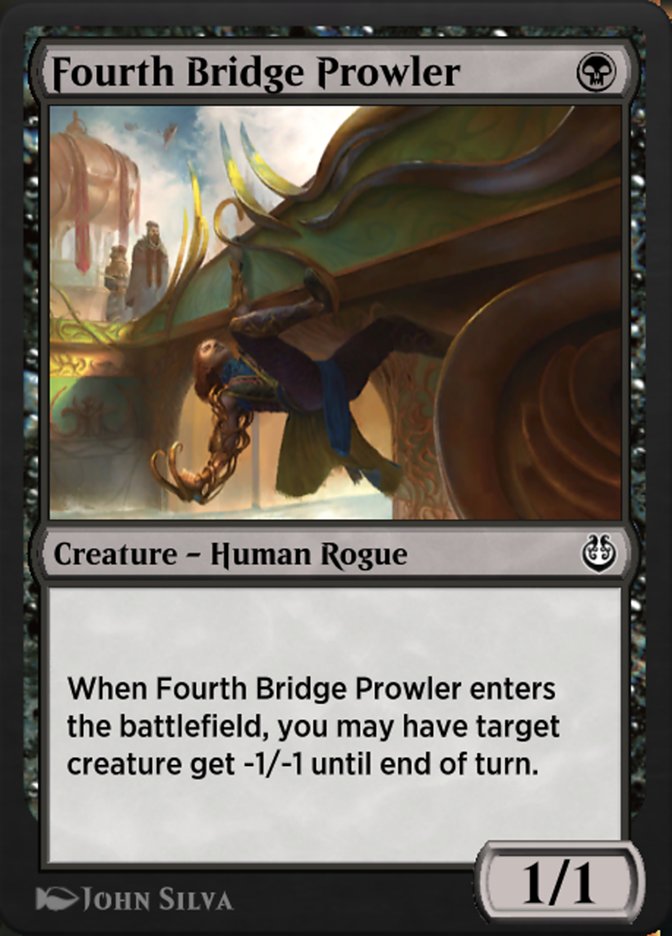Magic the Gathering Card - Fourth Bridge Prowler - MTG Circle