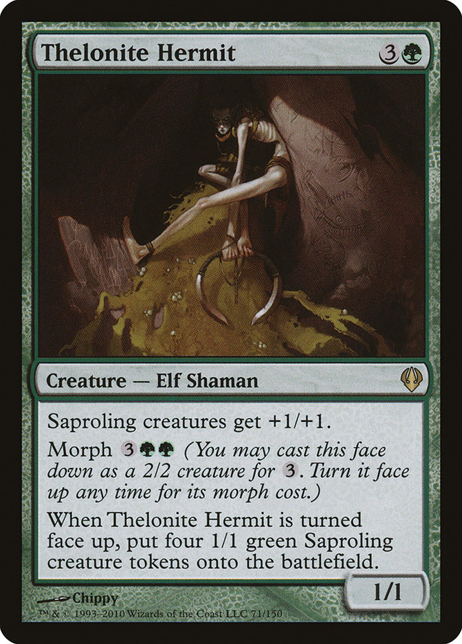 Magic the Gathering Card - Thelonite Hermit - MTG Circle