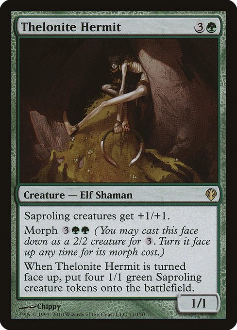 Magic the Gathering Card - Thelonite Hermit - MTG Circle