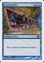 Magic the Gathering Card - Steal Artifact - MTG Circle