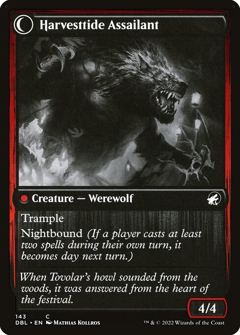 Magic the Gathering Card - Harvesttide Assailant - MTG Circle