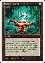 Magic the Gathering Card - Aladdin's Lamp - MTG Circle