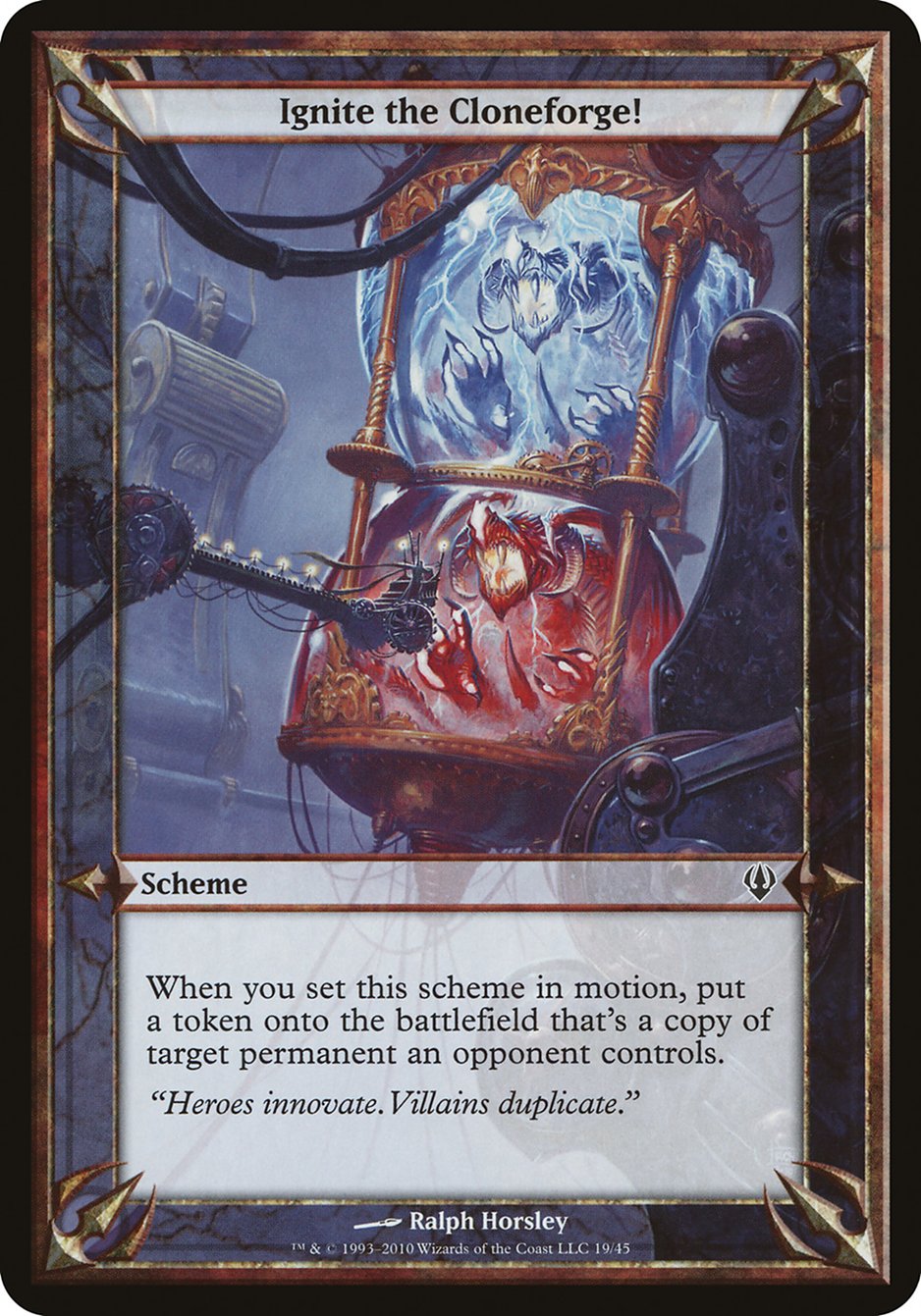 Magic the Gathering Card - Ignite the Cloneforge! - MTG Circle