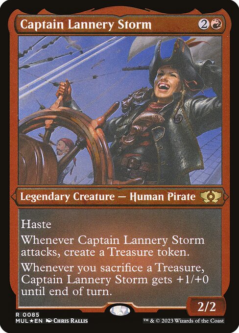 Magic the Gathering Card - Captain Lannery Storm - MTG Circle