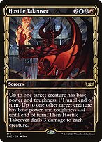 Magic the Gathering Card - Hostile Takeover - MTG Circle