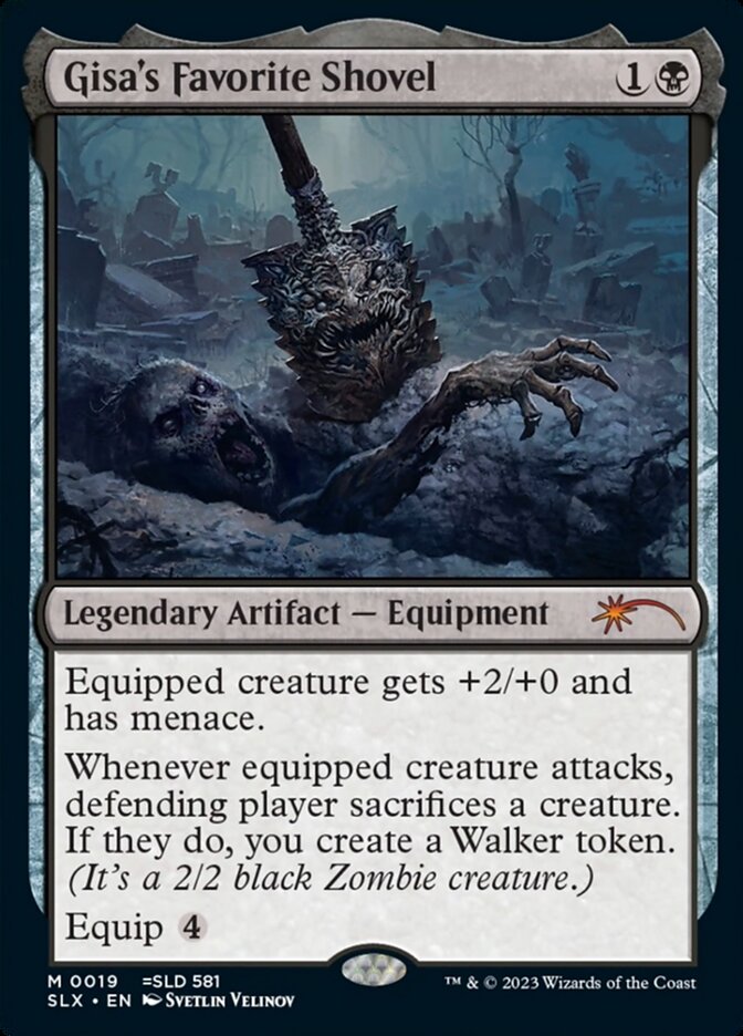 Magic the Gathering Card - Gisa's Favorite Shovel - MTG Circle