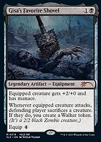 Magic the Gathering Card - Gisa's Favorite Shovel - MTG Circle