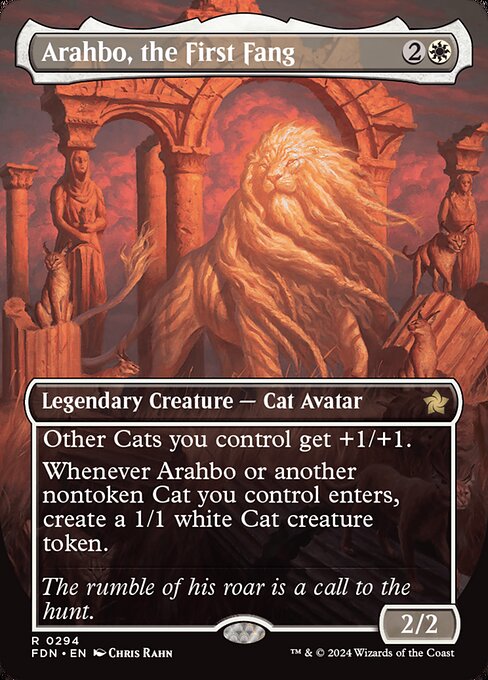 Magic the Gathering Card - Arahbo, the First Fang - MTG Circle