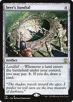 Magic the Gathering Card - Seer's Sundial - MTG Circle