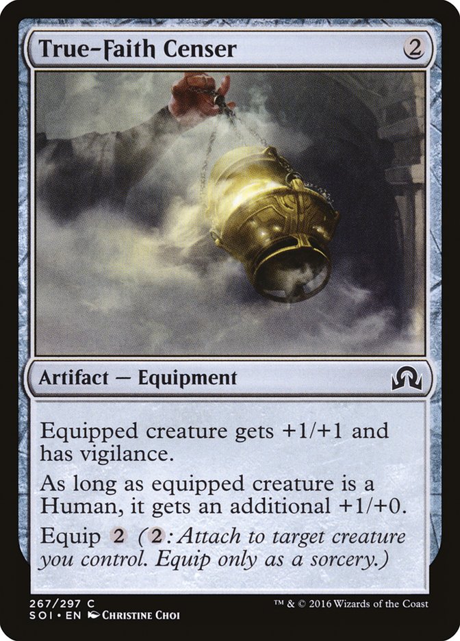 Magic the Gathering Card - True-Faith Censer - MTG Circle