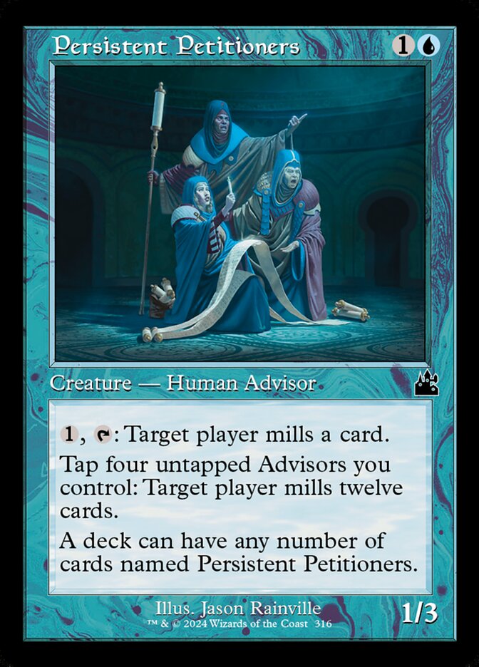 Magic the Gathering Card - Persistent Petitioners - MTG Circle