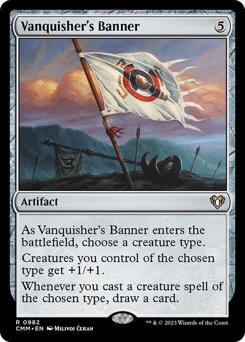Magic the Gathering Card - Vanquisher's Banner - MTG Circle