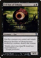 Magic the Gathering Card - Evil Eye of Urborg - MTG Circle