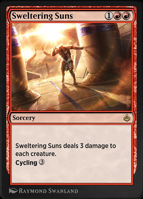 Magic the Gathering Card - Sweltering Suns - MTG Circle