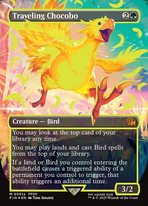Magic the Gathering Card - Traveling Chocobo - MTG Circle