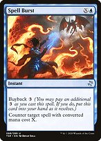Magic the Gathering Card - Spell Burst - MTG Circle