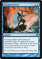 Magic the Gathering Card - Thassa's Rebuff - MTG Circle