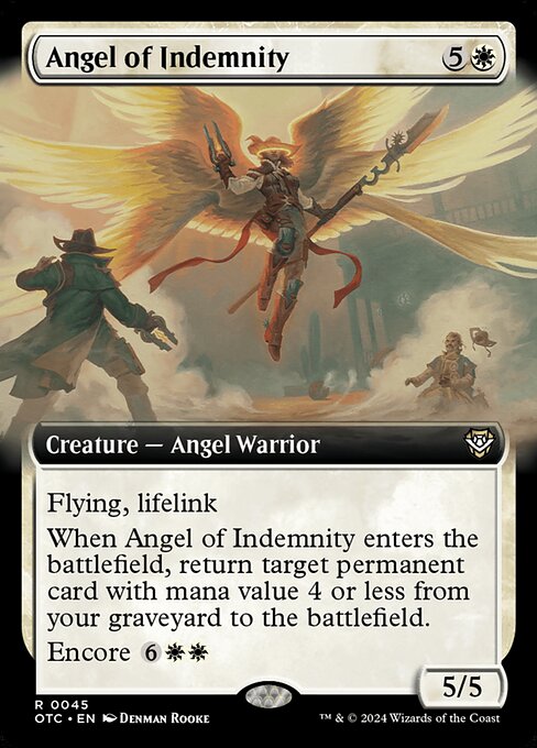 Magic the Gathering Card - Angel of Indemnity - MTG Circle