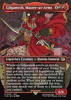 Magic the Gathering Card - Gilgamesh, Master-at-Arms - MTG Circle