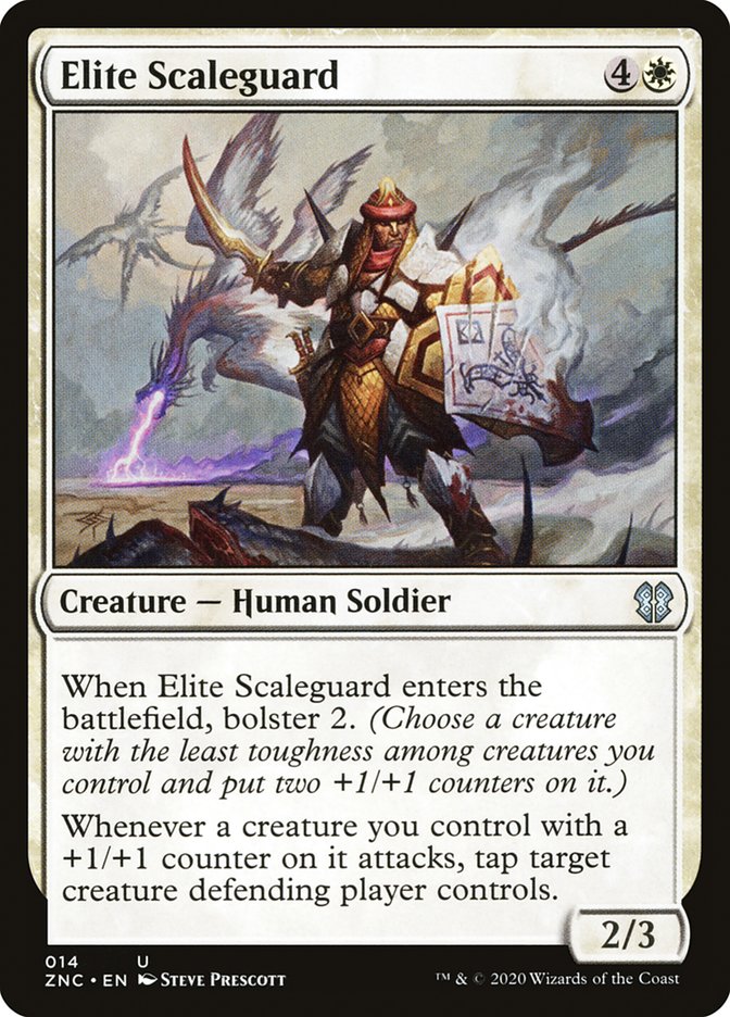 Magic the Gathering Card - Elite Scaleguard - MTG Circle