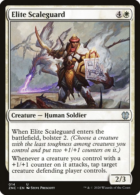 Magic the Gathering Card - Elite Scaleguard - MTG Circle