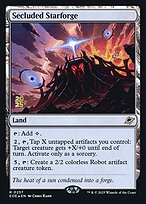 Magic the Gathering Card - Secluded Starforge - MTG Circle
