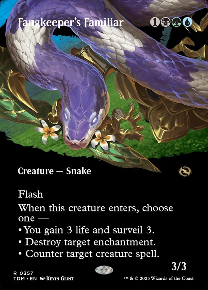 Magic the Gathering Card - Fangkeeper's Familiar - MTG Circle