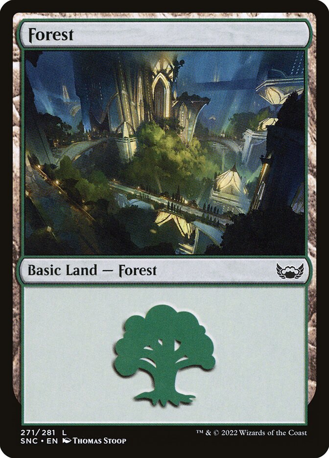 Magic the Gathering Card - Forest - MTG Circle