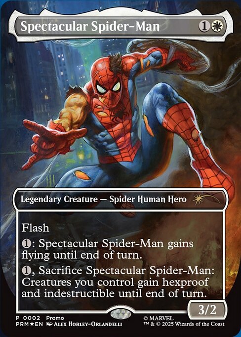 Magic the Gathering Card - Spectacular Spider-Man - MTG Circle