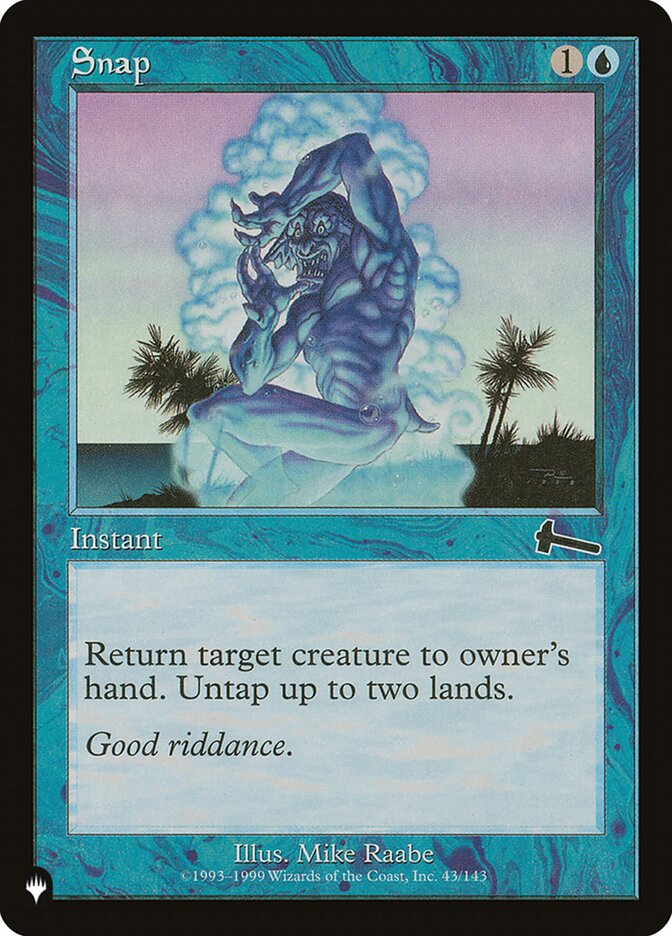 Magic the Gathering Card - Snap - MTG Circle