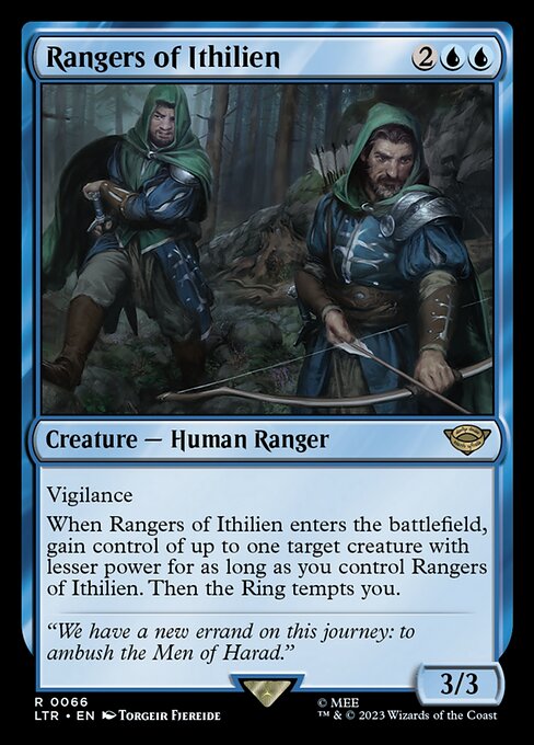 Magic the Gathering Card - Rangers of Ithilien - MTG Circle