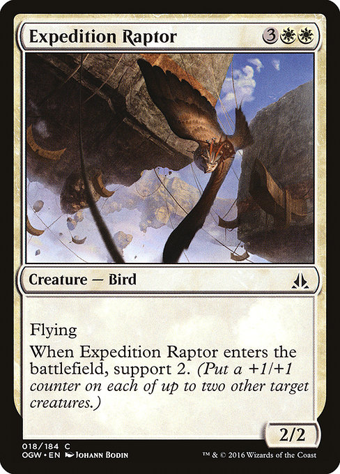 Magic the Gathering Card - Expedition Raptor - MTG Circle