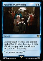 Magic the Gathering Card - Nanogene Conversion - MTG Circle