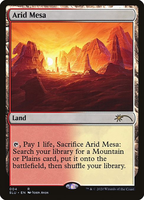 Magic the Gathering Card - Arid Mesa - MTG Circle