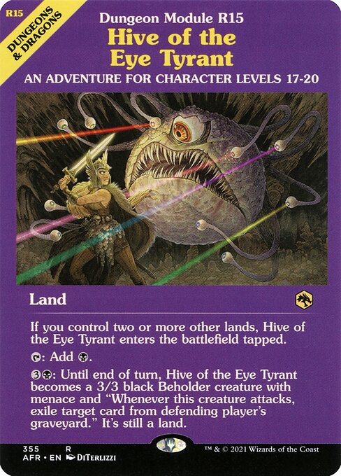 Magic the Gathering Card - Hive of the Eye Tyrant - MTG Circle