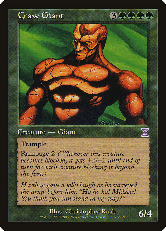Magic the Gathering Card - Craw Giant - MTG Circle