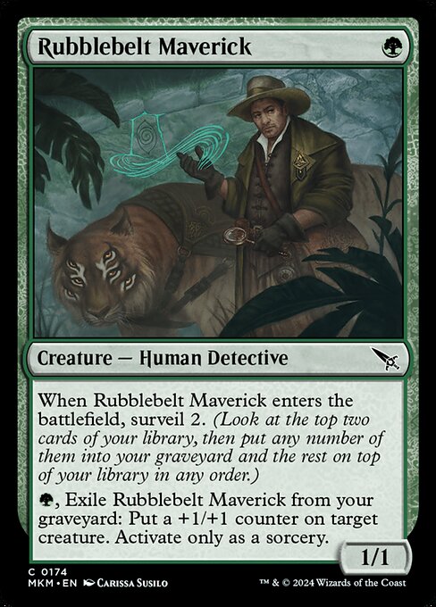 Magic the Gathering Card - Rubblebelt Maverick - MTG Circle