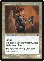 Magic the Gathering Card - Warrior Angel - MTG Circle