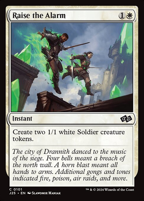 Magic the Gathering Card - Raise the Alarm - MTG Circle