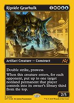 Magic the Gathering Card - Riptide Gearhulk - MTG Circle