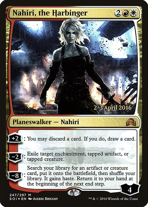 Magic the Gathering Card - Nahiri, the Harbinger - MTG Circle