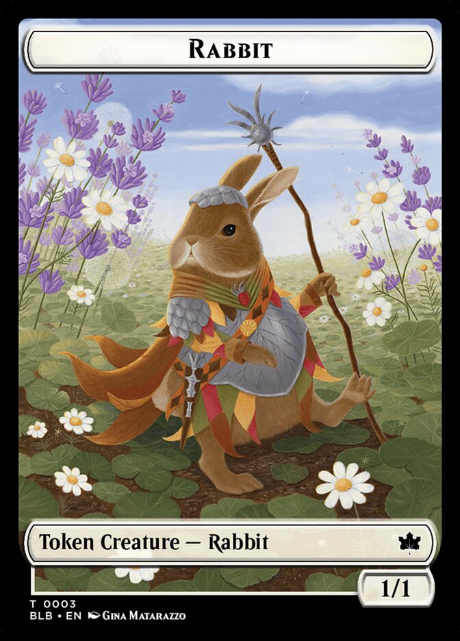 Magic the Gathering Card - Rabbit - MTG Circle