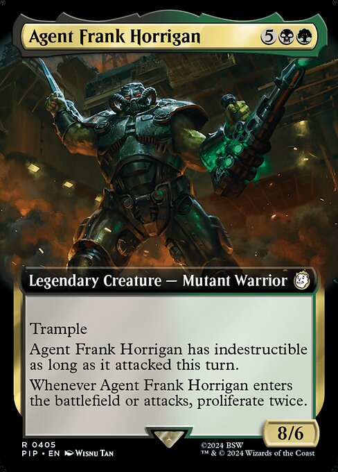 Magic the Gathering Card - Agent Frank Horrigan - MTG Circle