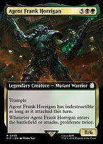 Magic the Gathering Card - Agent Frank Horrigan - MTG Circle