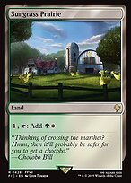 Magic the Gathering Card - Sungrass Prairie - MTG Circle
