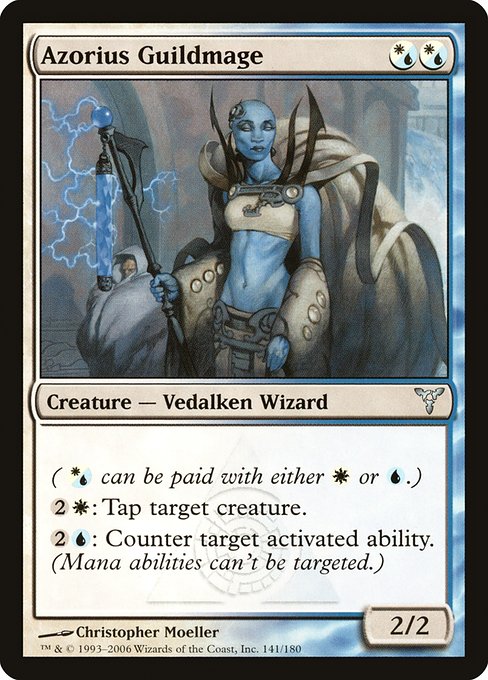 Magic the Gathering Card - Azorius Guildmage - MTG Circle